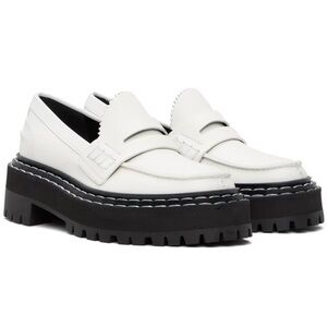Proenza Schouler off-white Lug Sole Platform loafer sz 37